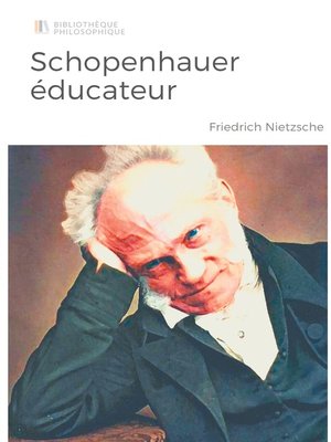 cover image of Schopenhauer éducateur